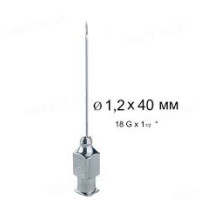 Голка ін\'єкційна HSW-ECO LL 1.2Х40мм 18GХ1 1\\2   Н