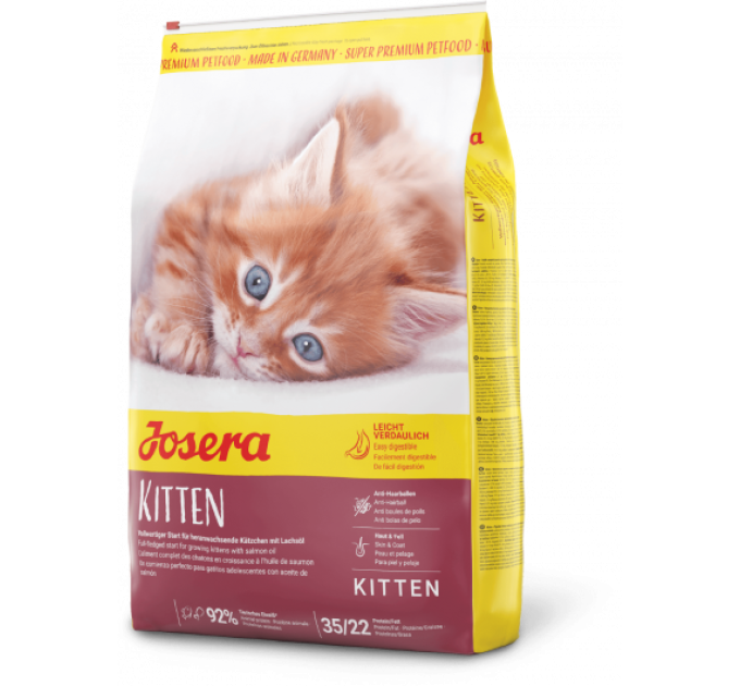 Корм Йозера KITTEN повноцінний корм для вагітних і лактуючих кішок та кошенят 10 кг