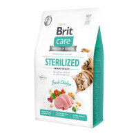 171285 Корм Brit Care Cat сухий для стериліхованих котів Бріт Кеа Кет Грейн Фрі Стеріалайзд Урінрі Хелз 7кг