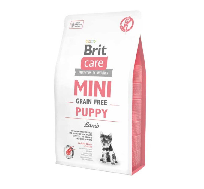 Корм Бріт Brit Care GF Mini Puppy 0,4 kg Lamb (д/щенков малых пород) ягненок