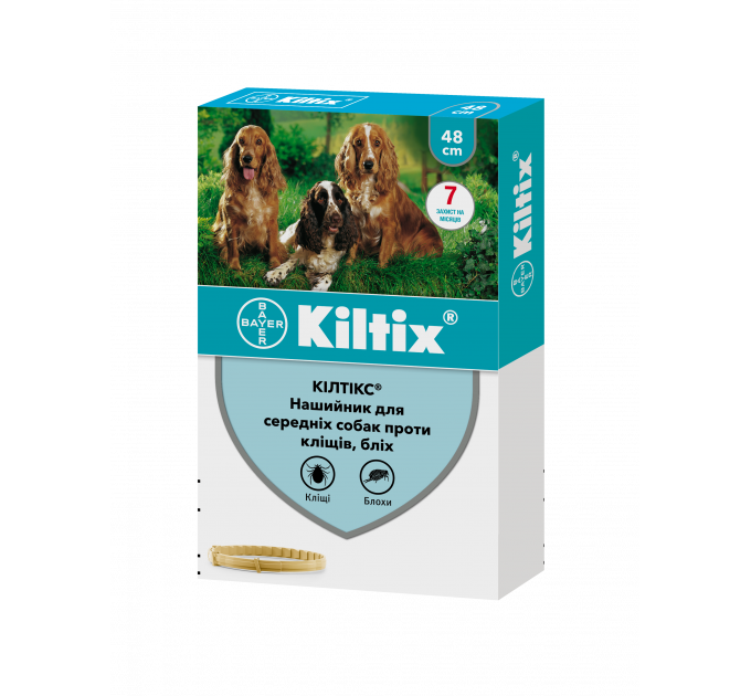 Нашийник для собак Bayer «Kiltix» 48 см