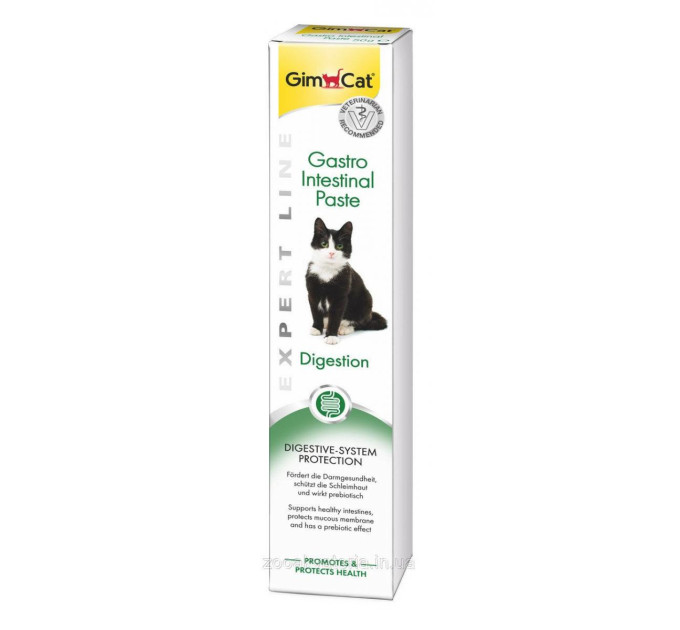 Паста Expert Line Gastro Intestinal для покращення травлення, 50г, для котів