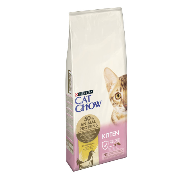 CAT CHOW Kitten.З куркою.Сух/кош 15кг