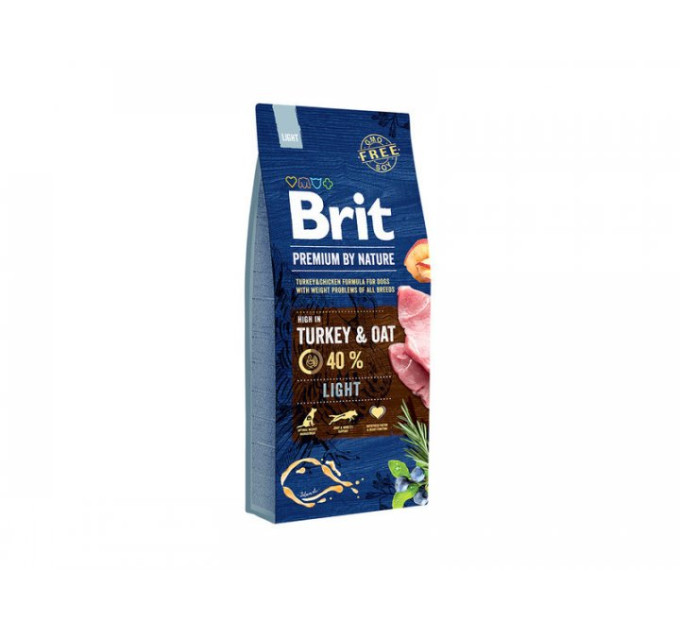 Корм Бріт Brit Premium Dog Light 3 kg