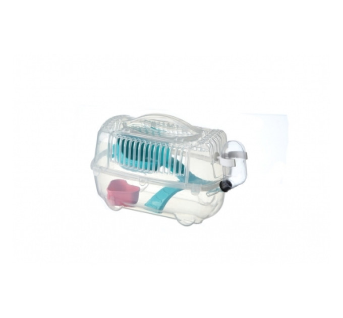 пп Клітка для хом\'яка, CRYSTAL 28,5х19,5х27см, Р1236 бірюзова