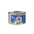 Корм Brit Premium by Nature Cat k 200g курка з сердечками