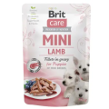 Корм Бріт Brit Care Mini pouch 85g для щенков филе в соусе янгенок