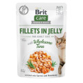 Корм Бріт Brit Care Cat pouch 85g филе в желе с тунцом