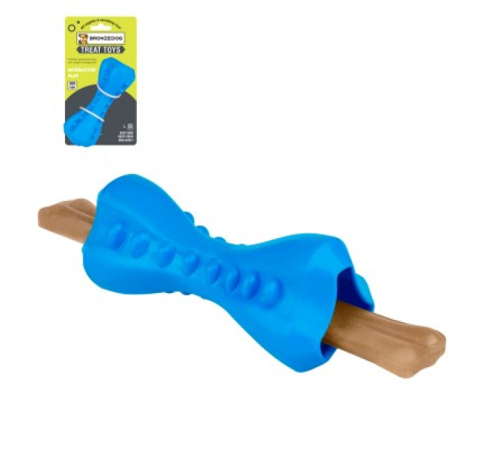 YT93822-A Іграшка для собак Bronzedog Smart (blue) 12 х 5 см/48