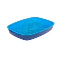805017 Туалет «Дніпро» маленький з сіткою синій/блакитний