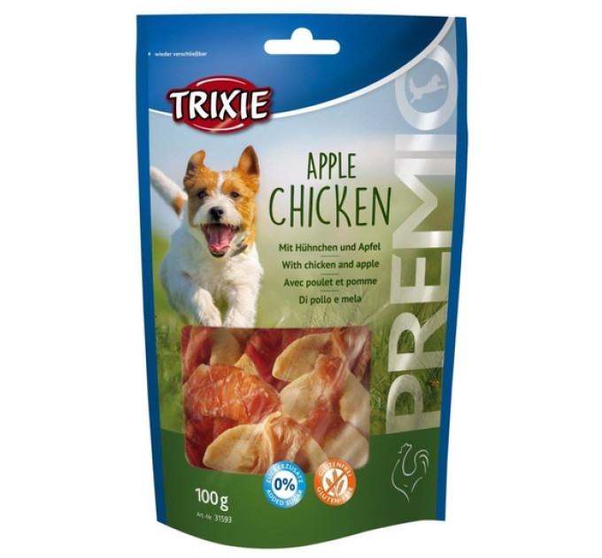 Trixie PREMIO Apple Chicken - ласощі для собак (курка/яблуко) - 100 г