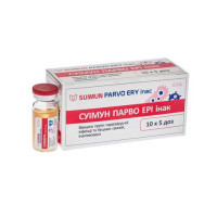 Вакцина Суімун Парво Ері ін. 5доз.