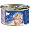 Корм Brit Premium by Nature Cat k 200g індичка з печінкою