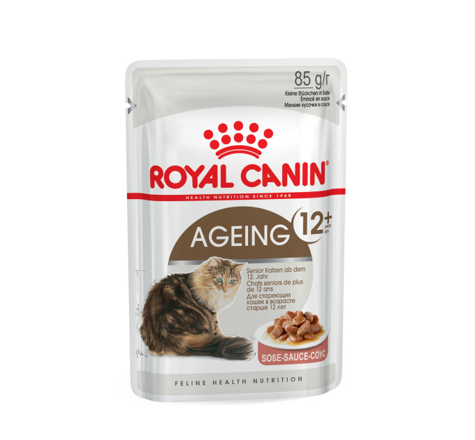 Royal Canin Ageing +12  паучі для кішок старше 12 років  у соусі ,85г