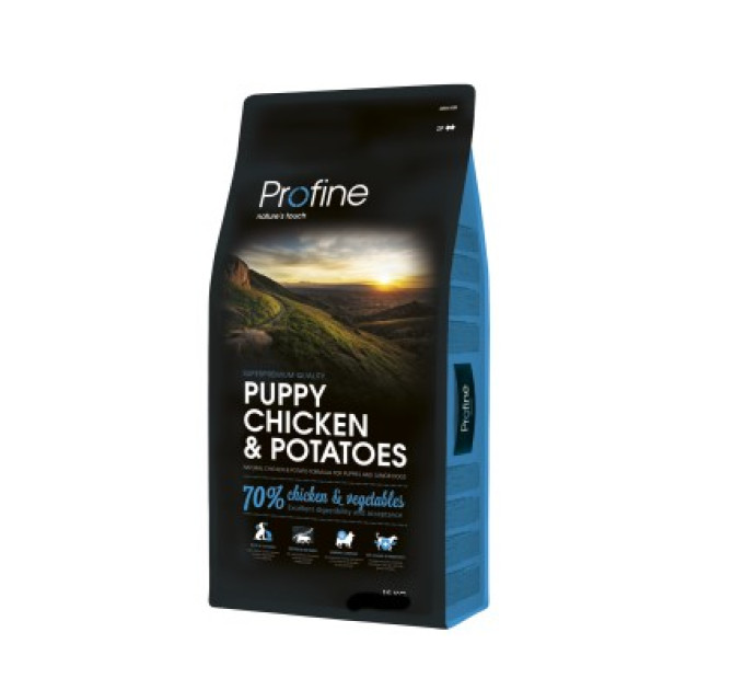 Корм Профайн Profine Puppy Chicken 15 кг, курица д/щенков