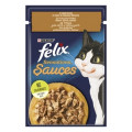 FELIX Sensations Sauces (Феликс Сенсейшнз Соуси). Індичка з беконом, гриль у соусі. Конс/кот 26х85г