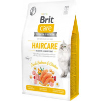 Корм Бріт Brit Care Cat GF Haircare Healthy and Shiny Coat, 7кг (здоровья кожи и шерсти)