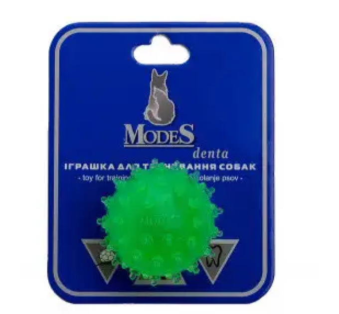ЗС000163 Іграшка для собак М\'яч Міна MODES Denta розмір XS-4 см блакитний
