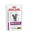 VD FELINE WET RENAL FISH pouches 85 g.