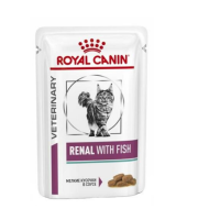 VD FELINE WET RENAL FISH pouches 85 g.