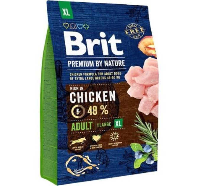 Корм Бріт Brit Premium Dog Adult XL 3 kg