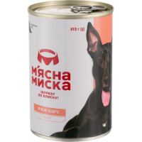 Паштет ММ мясне асорті для дорослих собак 415 г
