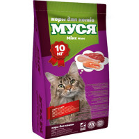 Сухий корм для котів Муся зі смаком мікс 10 кг