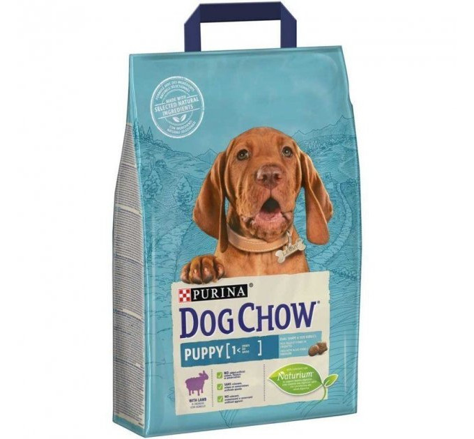 DOG CHOW Puppy. З ягням. Для цуценят.Сух 4х2,5кг