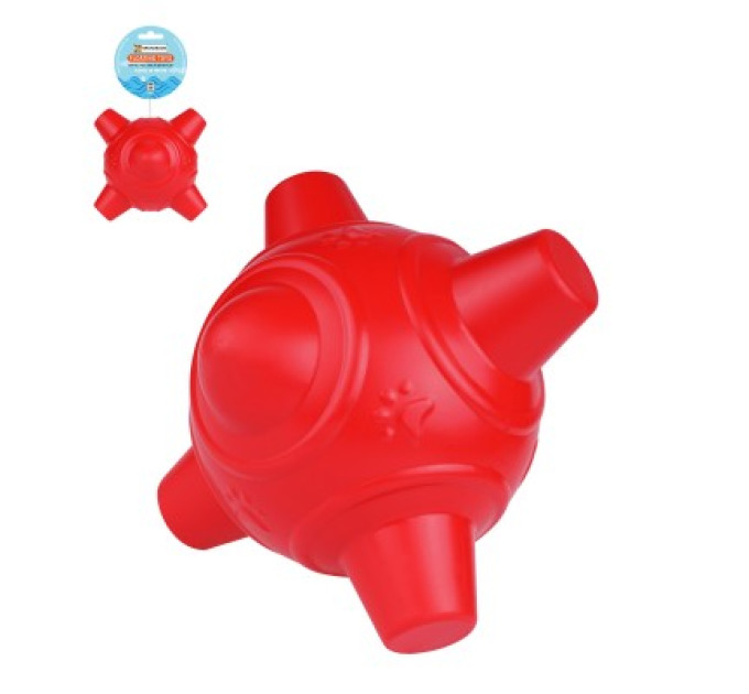 YT86100 Іграшка для плавання  для собак Bronzedog Quadrangular Ball 16см/24