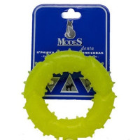 Іграшка для собак Кільце MODES Denta жовте розмір XS-9 см