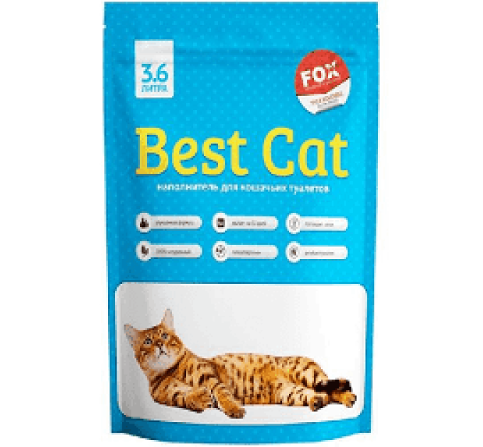 Силікагелевий наповнювач Best Cat Blue 3,6 л/10