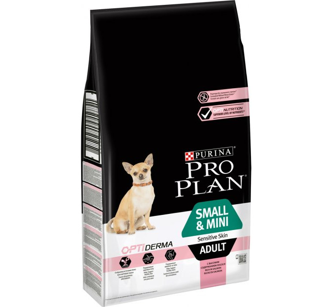 ProPlan Small&Mini. З лососем. Для собак малих порід з чутл.шкірою, сух. 7кг