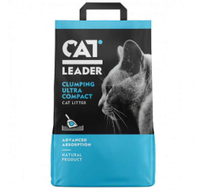 Наповнювач Кет Лідер (Cat Leader) ультра-грудкуючий 5 кг.