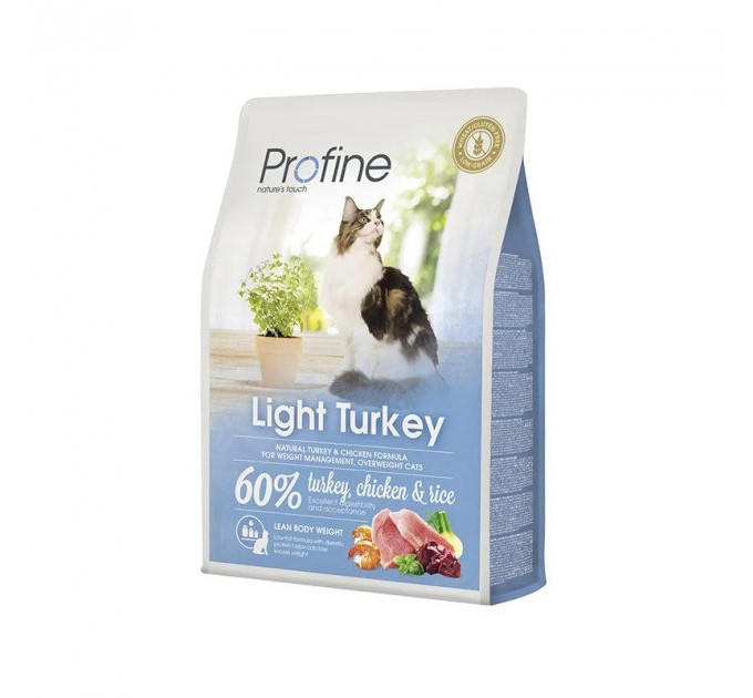 Корм Профайн Profine Cat Light 10 kg индейка д/оптимизаци веса
