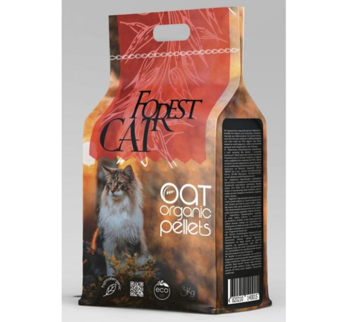 Гігієнічний наповнювач Forest Cat OAT" 3 кг