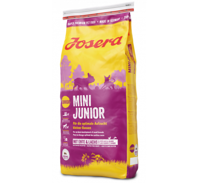 Корм Йозера MiniJunior повноцінний корм для підростаючих собак 15 кг
