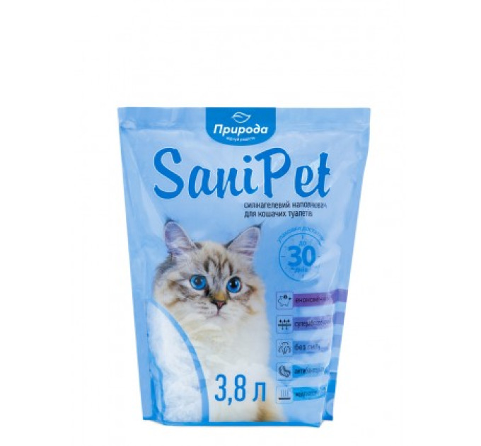 Наповнювач силікагелевий Sani Pet 3.8 л.