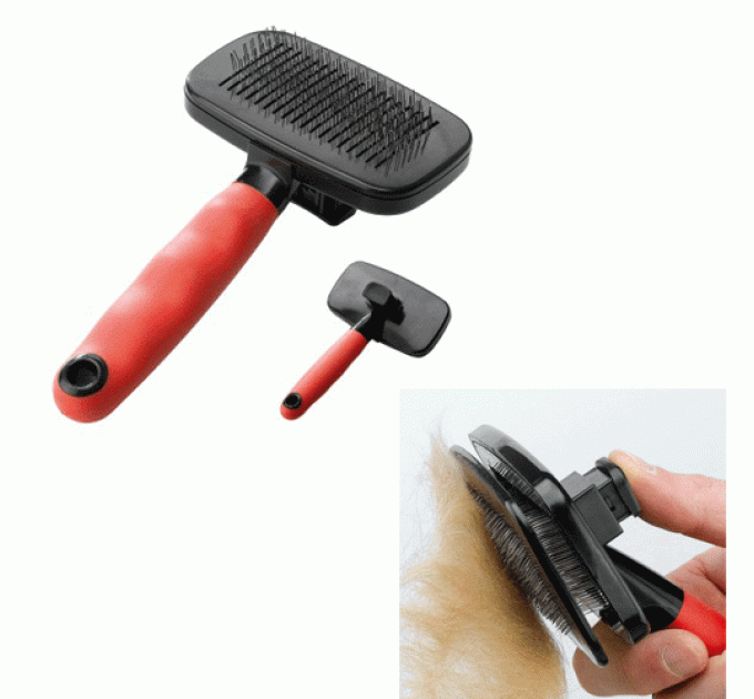 Чесалка з очисткою для собак і кішок Ferplast GRO 5955 16,3 x 9,7 x 5,6 cm
