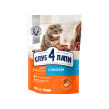 Клуб 4 лапи CLUB 4 PAWS Преміум "З лососем в желе". Повнораціонний консервований корм для дорослих котів 0,1 кг