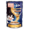 FELIX Sensations Sauces (Феликс Сенсейшнз Соуси). Лосось з креветками, гриль у соусі. Конс/кот 20х10