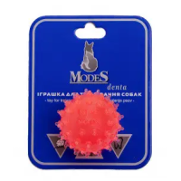 ЗС000162 грашка для собак М\'яч Міна MODES Denta  розмір XS-4 см рожева