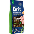 Сухий корм Brit Premium Adult XL для дорослих собак гігантських порід 15 кг