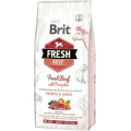 Корм Бріт Brit Fresh Beef/Pumpkin Puppy Large 12 kg говядина,тыква д/щенков крупных пород