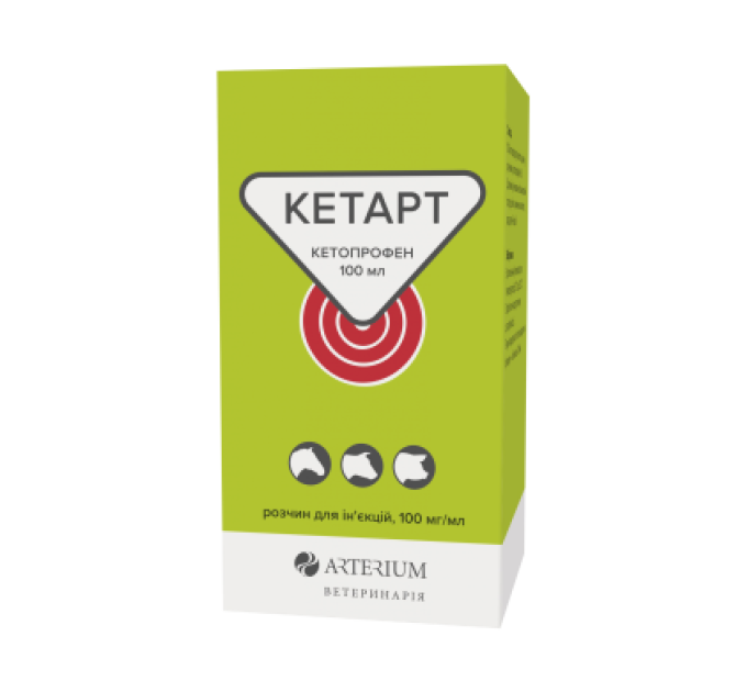 КЕТАРТ 10% РОЗЧИН ДЛЯ ІН\'ЄКЦІЙ 100 МЛ