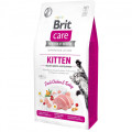 Сухий корм Brit Care Cat GF Kitten HGrowth@Development здорове зростання і розвиток 7 кг.
