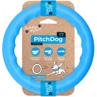 Кільце для апортировки PitchDog17, діаметр 17 см блакитний 62362