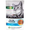 ProPlan Sterilised Nutrisavour. Мус з тріскою. Для кастрованих котів. Конс/кот 24х85г