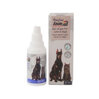 AnimAll VetLine вушні краплі для котів та собак 10 мл