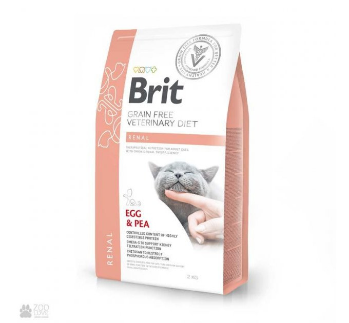 Корм Бріт Brit GF Veterinary Diets Cat Renal 400 g