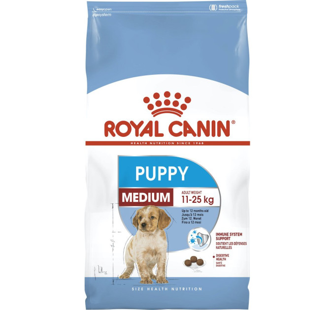 Корм Роял для собак Medium Puppy 1 кг
